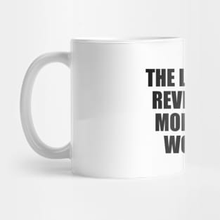 The less you reveal, the more they wonder Mug